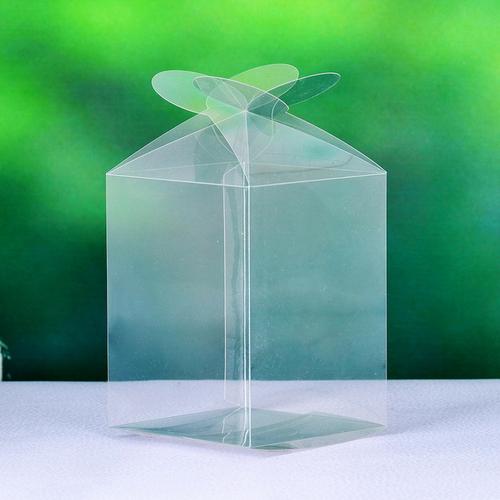 现货透明花瓣pvc糖果盒欧式塑料喜糖盒透明礼品盒工厂批发